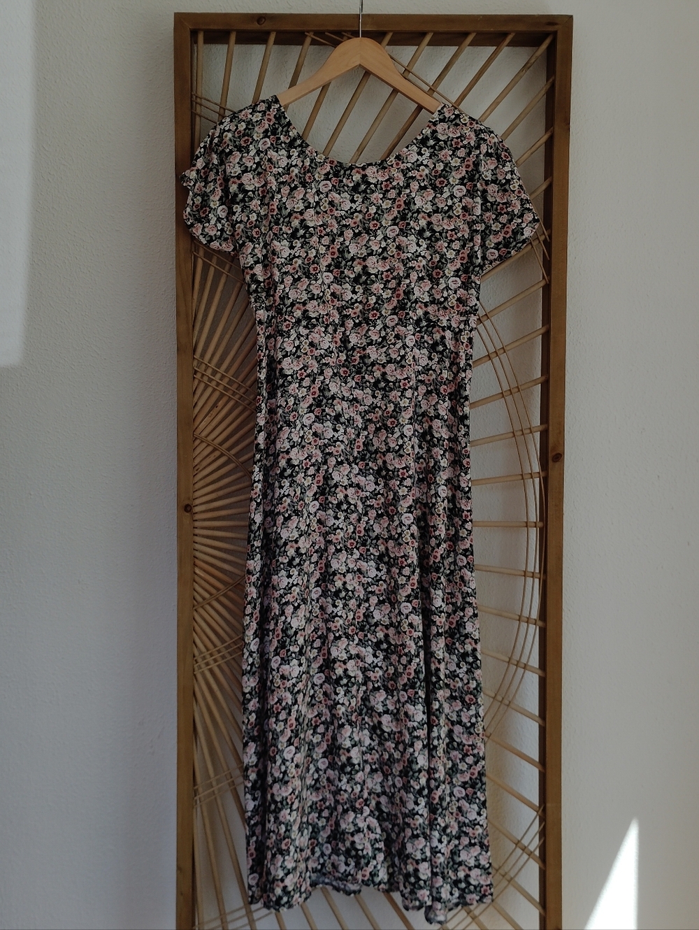 Vintage All That Jazz Floral Maxi Dress - Picture 7 of 11
